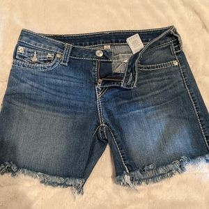True Religion Jean Shorts Size 30